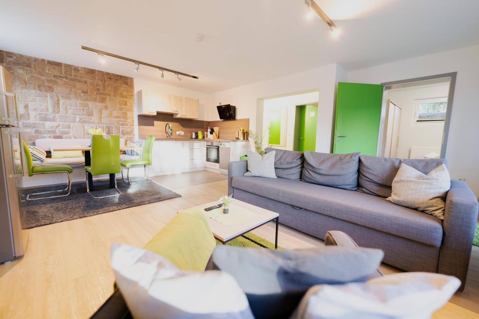 Ferienhaus Schoene Aussicht Ferienwohnung Gruen Hemfurth-Edersee Extérieur photo