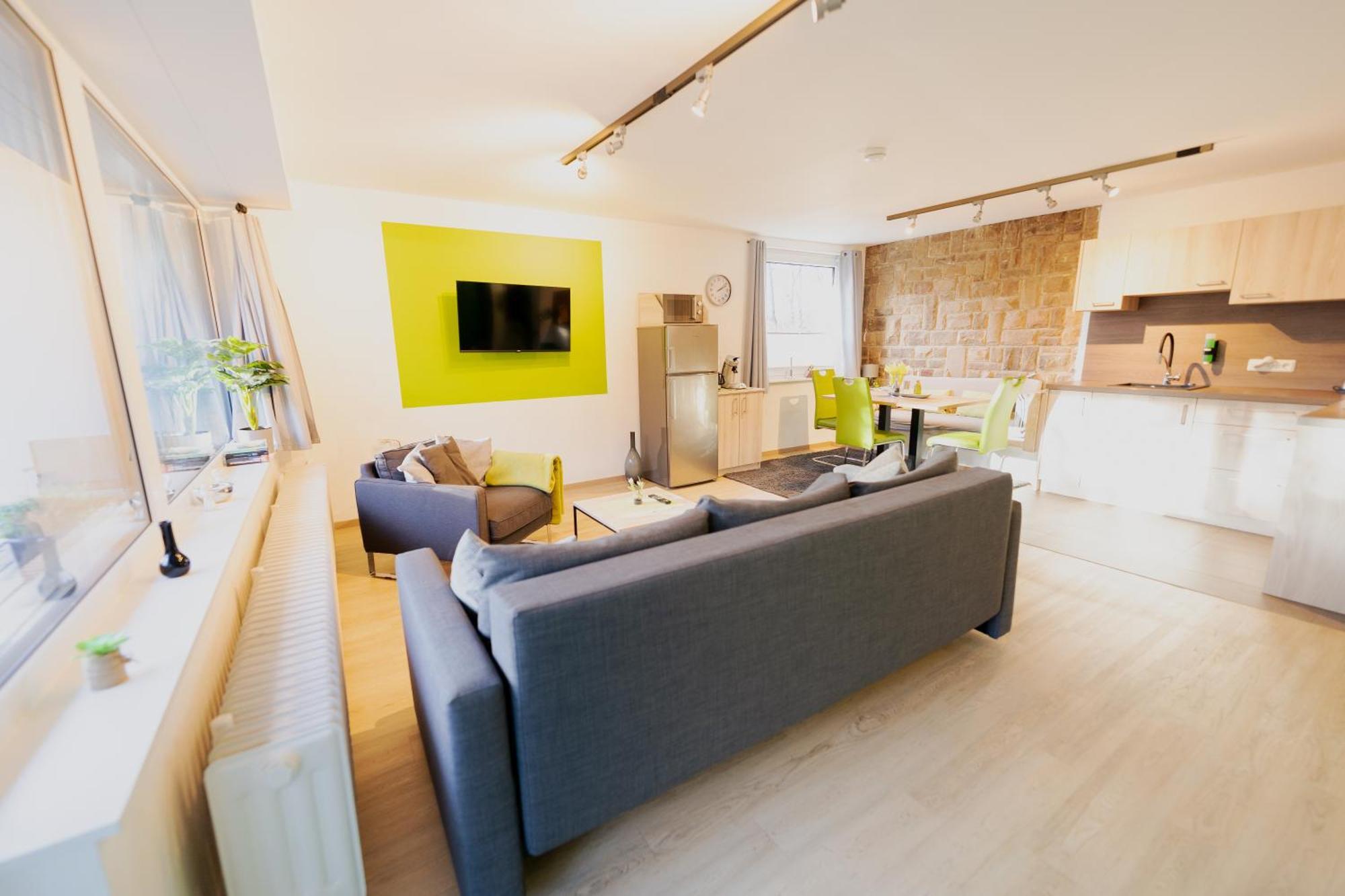 Ferienhaus Schoene Aussicht Ferienwohnung Gruen Hemfurth-Edersee Extérieur photo